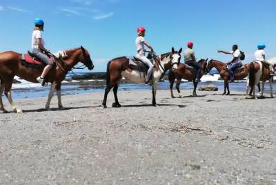 Cabalgata en Playa Carrillo