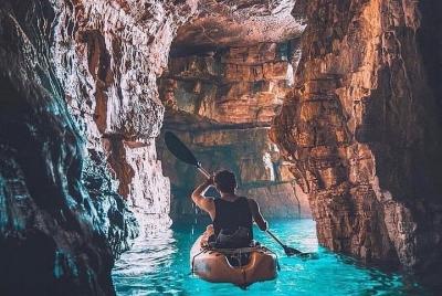 Tour Cueva Azul y 6 islas con esnórquel, entradas, almuerzo y vin Tour Cueva Azul y 6 islas con esnórquel, entradas, almuerzo y vin