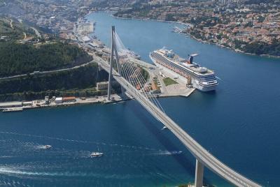 Panorama privado del puente Franjo Tuđman