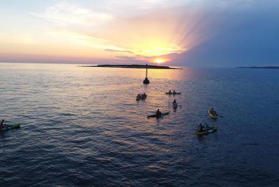 Tour de luna llena en kayak