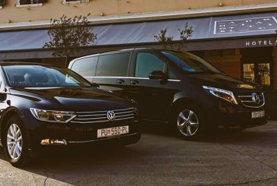 Traslado privado desde el aeropuerto de Pula a Rovinj