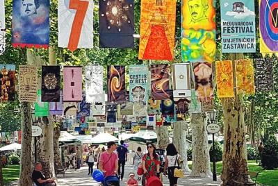 Tour guiado privado de 1,5 horas a pie por Zagreb