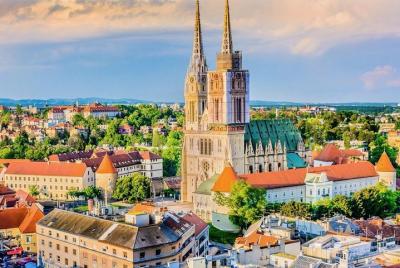 Recorrido a pie privado de Zagreb con guía de historiadores de ar