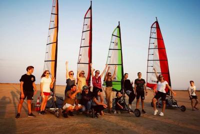 Blokartcyprus: navegación en tierra en limassol Blokartcyprus: navegación en tierra en limassol