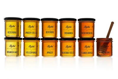 Fábrica de miel urbana de Copenhague - Bybi