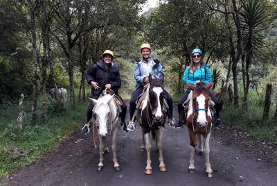Experiencia de 5 horas a caballo en grupos pequeños en Baños