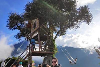 Ruta de las Cascadas (Pailon Del Diablo) en Transporte Tipico (Ch