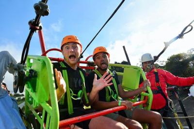 Columpio Increible con vista a la Ciudad 70m. de vuelo a 2400m. d