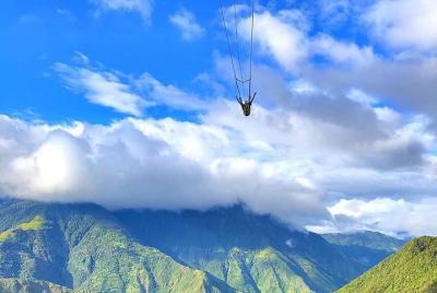Columpio Gigante Extremo 60m de Vuelo a 2500m de Altura 
