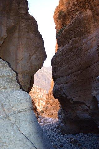 caminar y visitar el desfiladero de Dades.