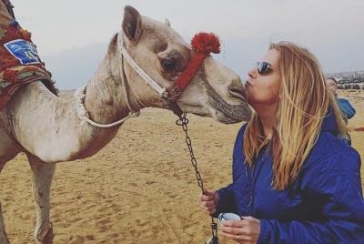 Tour privado de un día a las pirámides de Giza con paseo en camel