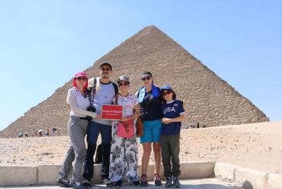 El Cairo: pirámides y esfinge de Giza: tour de medio día