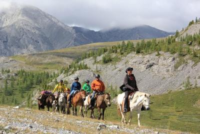 Paseos a caballo en el lago Khovsgol NP-11 días