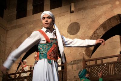 Suffi Dance Show en el Cairo islámico