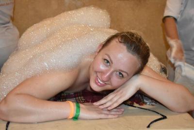 Baño turco y masaje de 30 min terapia fascinante con traslado - S Baño turco y masaje de 30 min terapia fascinante con traslado - S