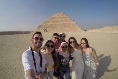 El mejor tour privado de un día y crucero con cena en Giza, Sakka
