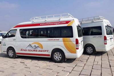 Traslado privado desde el área de las pirámides al aeropuerto de 