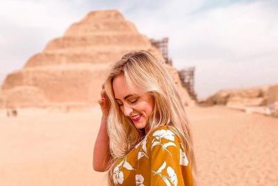 Tour inusual de un día a las pirámides, Memphis y Sakkara con guí