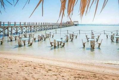 Isla naranja de Hurghada