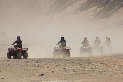 Moto Marine Safari (ATV Quad y esnórquel) con paseo en camello - 
