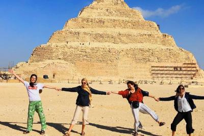 Tour privado: Pirámides de Giza, Esfinge, Memphis, Sakkara Tour privado: Pirámides de Giza, Esfinge, Memphis, Sakkara