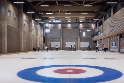 Actividad de curling en Tallin