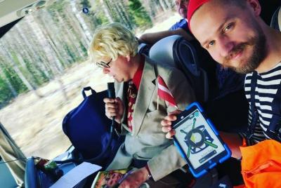 Group City Challenge con iPads y spots animados