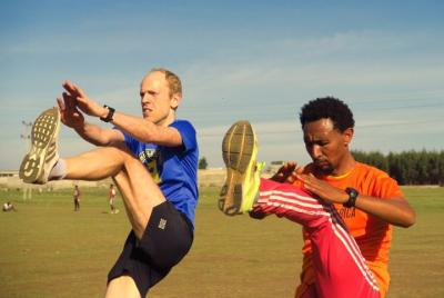 Sesión privada de entrenamiento de atletismo en Addis Abeba