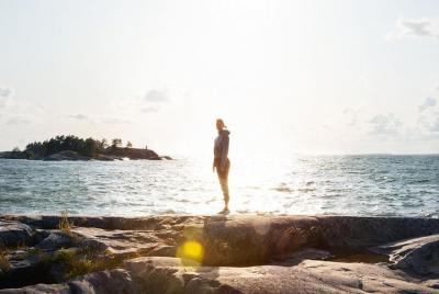 Sol de medianoche en el archipiélago