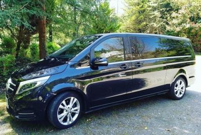  Conductor privado en Helsinki en coche de LUJO.