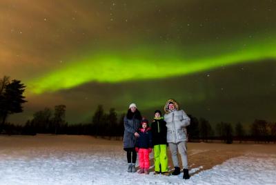 Recorrido fotográfico de caza de auroras con barbacoa