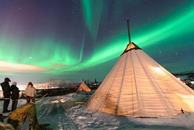 Fantásticas auroras boreales con nosotros en Rovaniemi en coche p
