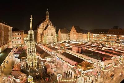 Casco antiguo de Nuremberg con visita al mercado navideño