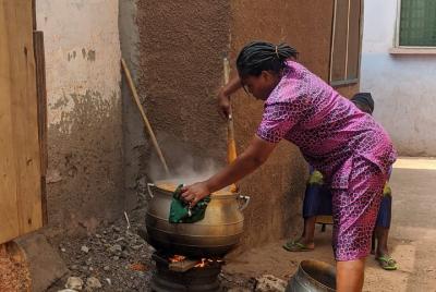 Clase de cocina ghanesa auténtica de día completo en Accra