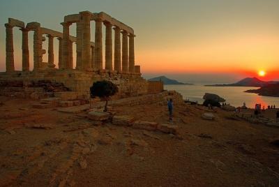 Atardecer en el Cape Sounion Tour de medio día