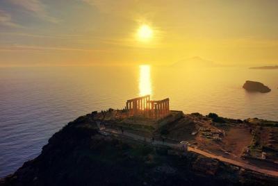 Excursión al atardecer del cabo Sounio y el templo de Poseidón