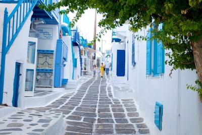 Excursión de 3 días a la isla griega, Santorini, Mykonos, crucero
