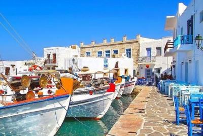 Tour de 9 días en las islas griegas, Paros, Santorini, Mykonos, D