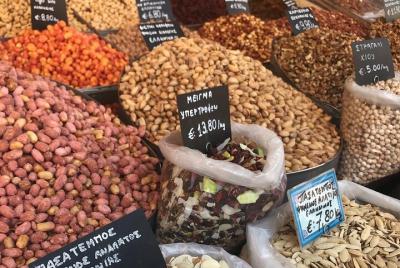 Tour gastronómico para grupos pequeños por Atenas