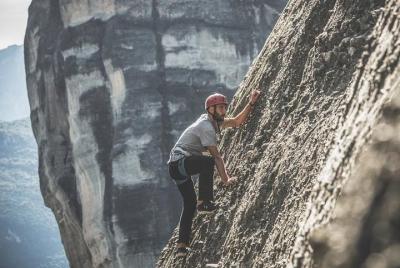 Introducción a la escalada en roca de Meteora: recogida opcional 