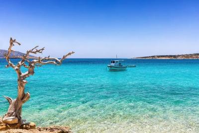 Crucero Kaiki Koufonisia (exploración de la playa y barbacoa)