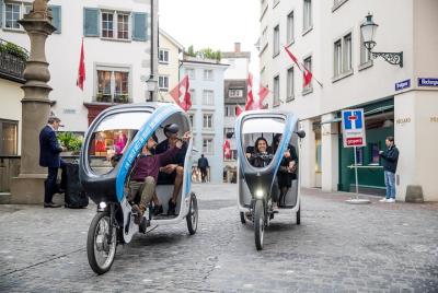 Visita una fábrica de chocolate tradicional en una TaxiBike: Züri