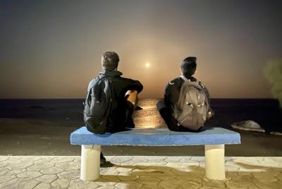 Senderismo de luna llena para grupos pequeños en Stegna