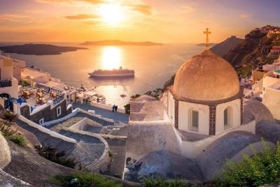Island Bus Tour: los majestuosos puntos de Santorini