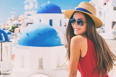 Puesta del sol en Oia y recorrido por los pueblos tradicionales d