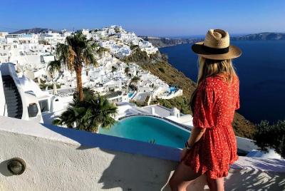 Excursión privada de medio día a lo más destacado de Santorini y 