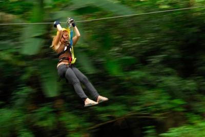 Stand Up Paddle Board o Kayak y Extreme Zipline Adventure desde A Stand Up Paddle Board o Kayak y Extreme Zipline Adventure desde A