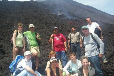 Caminata en el volcán Pacaya, viaje con transporte ida y vuelta d