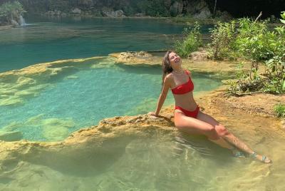 Disfrute de las piscinas naturales de Semuc Champey + las cuevas  Disfrute de las piscinas naturales de Semuc Champey + las cuevas