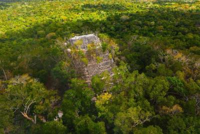 El Mirador y Yaxha Tour desde la ciudad de Flores 2d / 1 N
